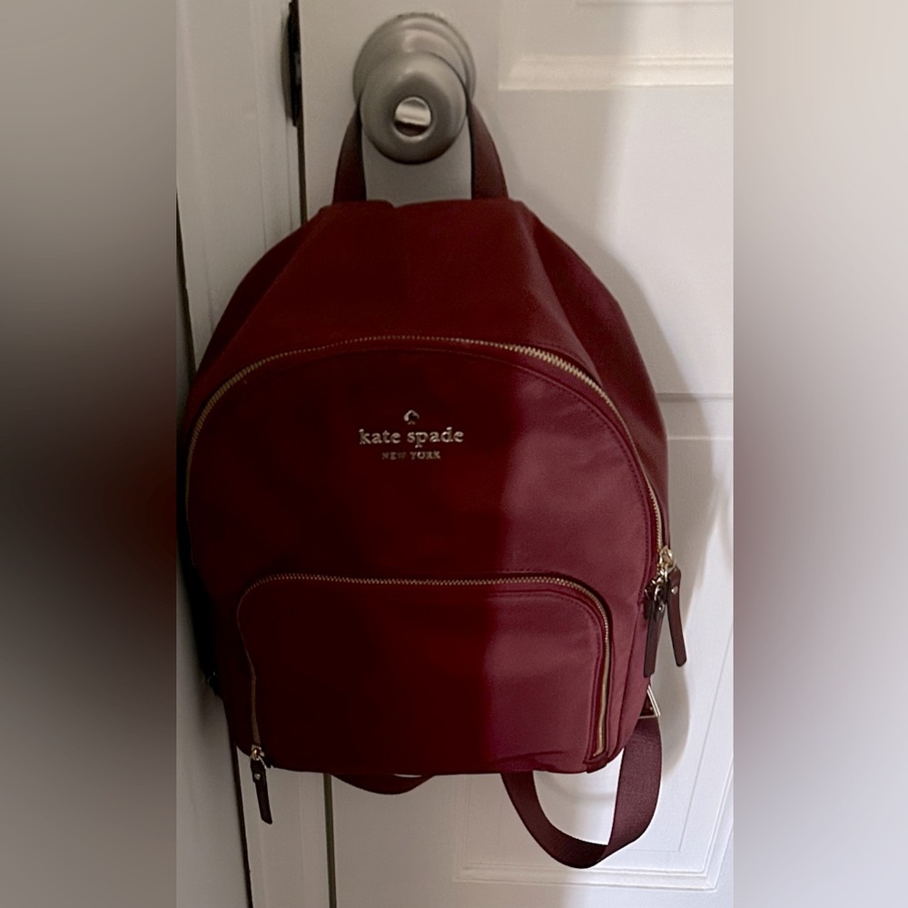 Like New Kate Spade Large Nylon backpack